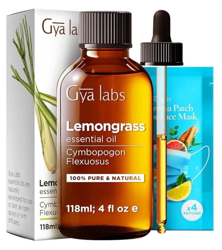 100% Pure and Natural Lemongrass Oil
